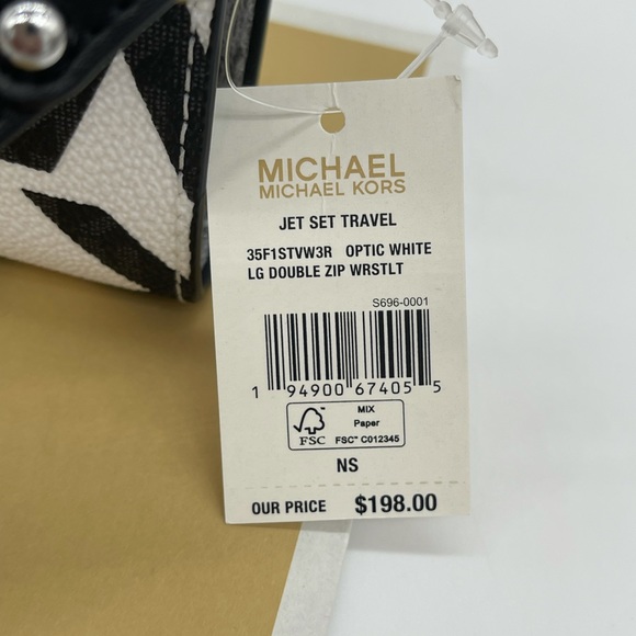 Michael Kors Large Double Zip Wallet Wristlet - Picture 10 of 10